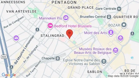 Apartments for rent in Stad Brussel - Photo from Google Street View