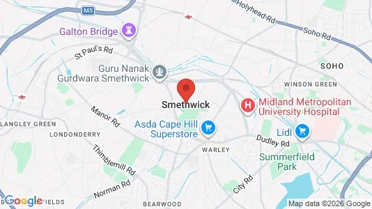 Houses for rent in Smethwick - West Midlands - Photo from Google Street View