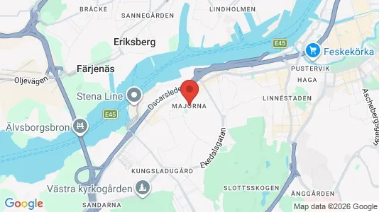 Apartments for rent in Majorna-Linné - Photo from Google Street View