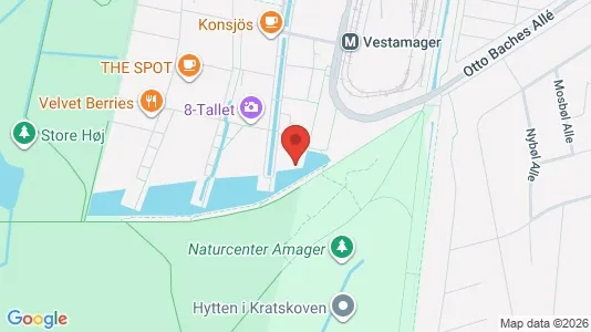 Apartments for rent i Copenhagen S - kort over placeringen