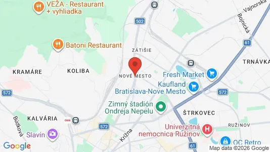 Apartments for rent in Bratislava Nové Mesto - Photo from Google Street View