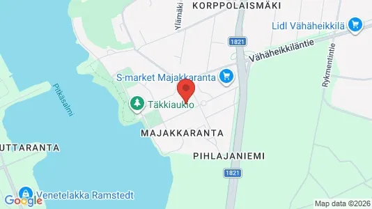 Apartments for rent i Turku - kort over placeringen