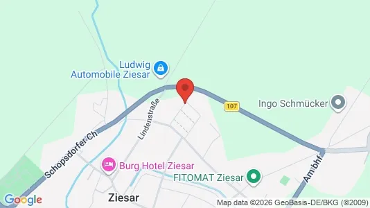 Apartments for rent i Potsdam-Mittelmark - kort over placeringen