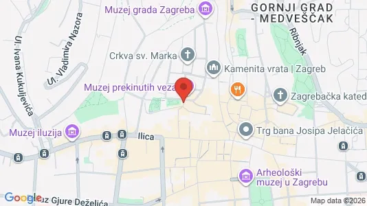 Apartments for rent i Sljeme (Medvednica-Tomislavac) - kort over placeringen