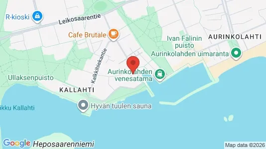 Apartments for rent i Helsinki Itäinen - kort over placeringen