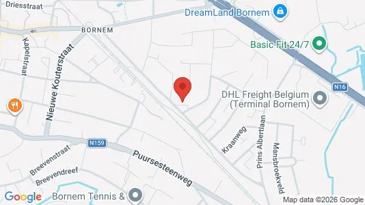 Apartments for rent i Bornem - kort over placeringen