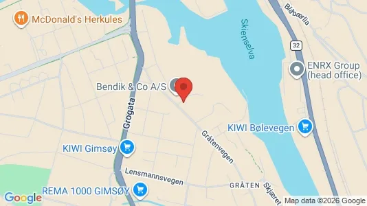 Apartments for rent in Skien - Photo from Google Street View