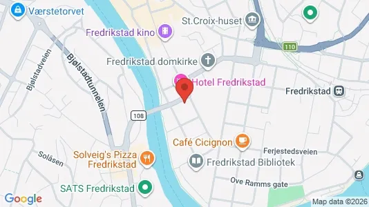 Apartments for rent i Fredrikstad - kort over placeringen