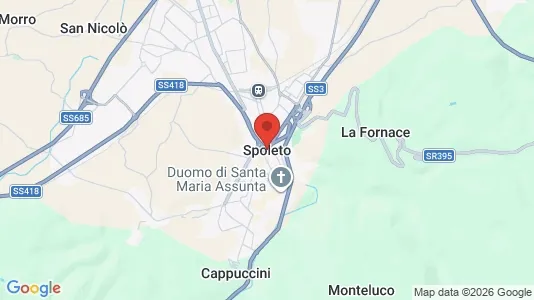 Apartments for rent in Spoleto - Photo from Google Street View