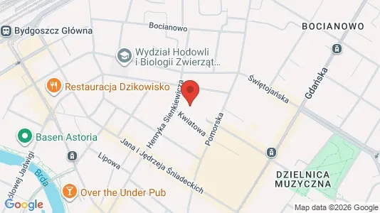 Apartments for rent in Bydgoszcz - Photo from Google Street View