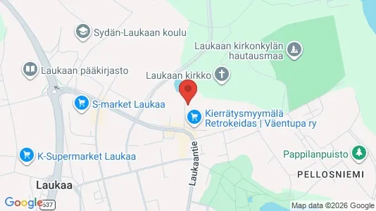 Apartments for rent i Laukaa - kort over placeringen
