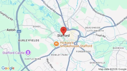 Houses for rent in Stafford - Staffordshire - Photo from Google Street View