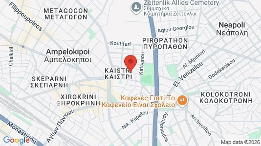 Apartments for rent in Ampelokipoi-Menemeni - Photo from Google Street View