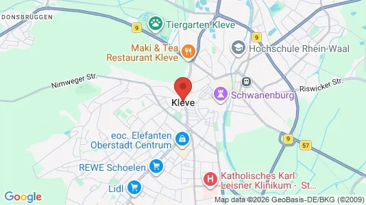 Apartments for rent in Kleve - Photo from Google Street View