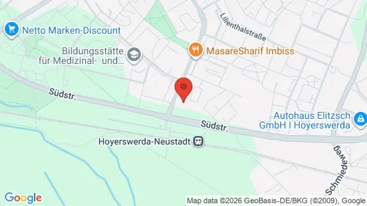 Apartments for rent i Bautzen - kort over placeringen