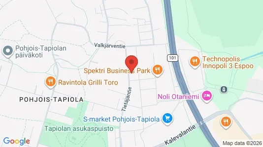 Apartments for rent i Espoo - kort over placeringen