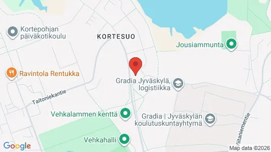 Apartments for rent i Jyväskylä - kort over placeringen