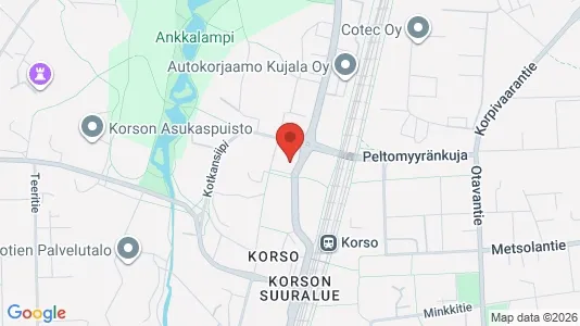 Apartments for rent i Vantaa - kort over placeringen