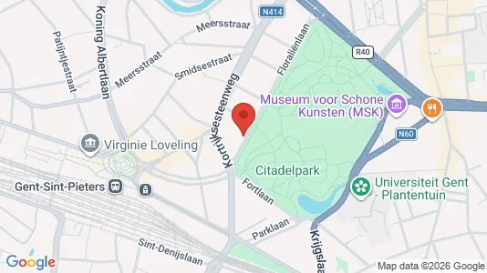 Apartments for rent i Stad Gent - kort over placeringen
