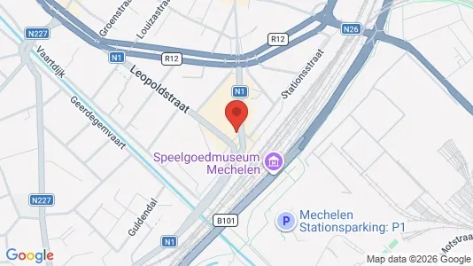 Apartments for rent i Mechelen - kort over placeringen