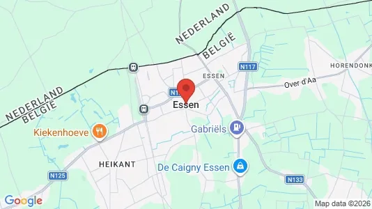 Houses for rent i Essen - kort over placeringen
