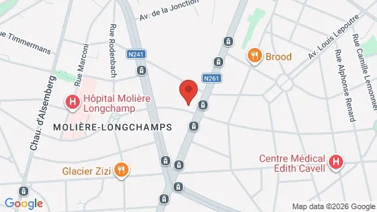 Apartments for rent in Brussels Vorst - Photo from Google Street View