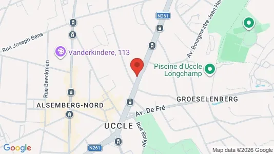 Apartments for rent in Brussels Ukkel - Photo from Google Street View