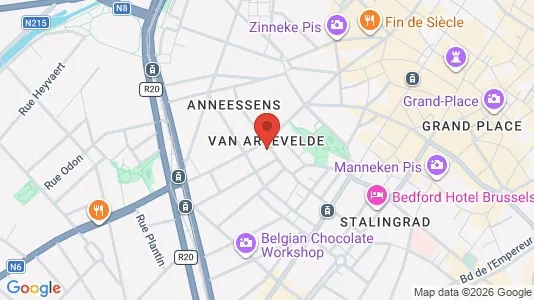 Apartments for rent in Stad Brussel - Photo from Google Street View