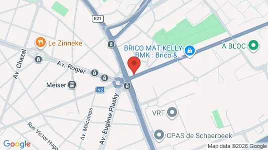 Apartments for rent in Brussels Schaarbeek - Photo from Google Street View