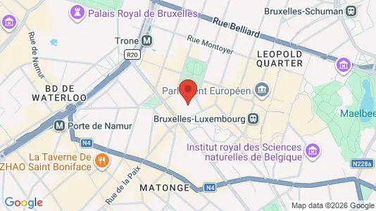 Apartments for rent in Brussels Elsene - Photo from Google Street View