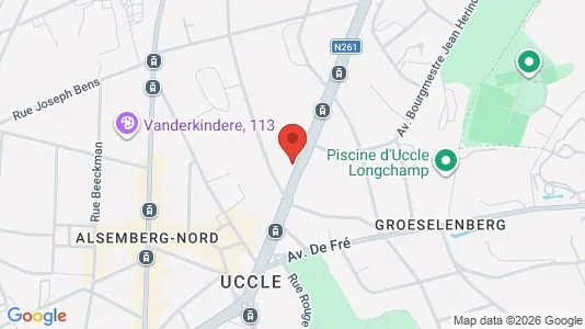 Apartments for rent in Brussels Ukkel - Photo from Google Street View