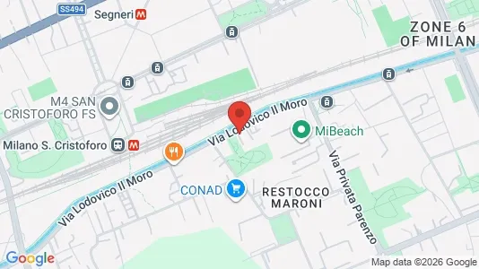 Rooms for rent in Milano Zona 6 - Barona, Lorenteggio - Photo from Google Street View
