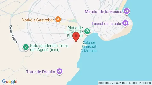Apartments for rent in Finestrat - Photo from Google Street View