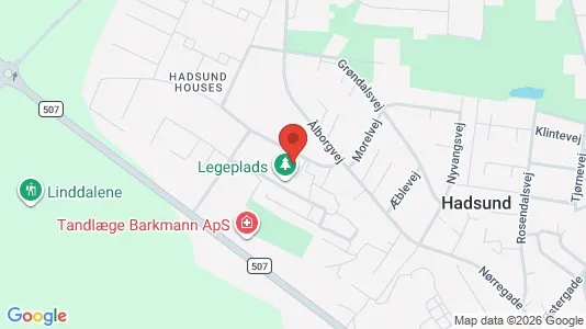 Apartments for rent i Hadsund - kort over placeringen