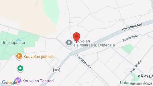 Apartments for rent i Kouvola - kort over placeringen