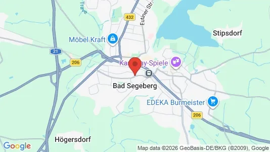 Apartments for rent in Segeberg - Photo from Google Street View