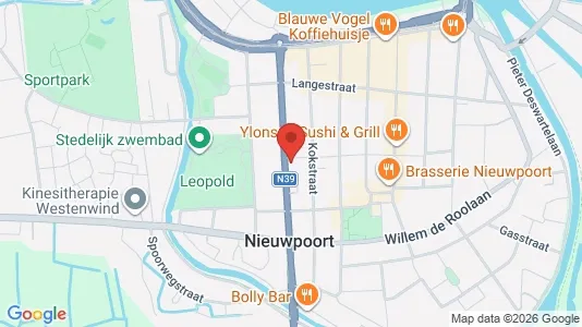 Apartments for rent i Nieuwpoort - kort over placeringen