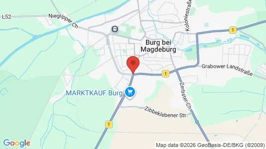 Apartments for rent i Jerichower Land - kort over placeringen