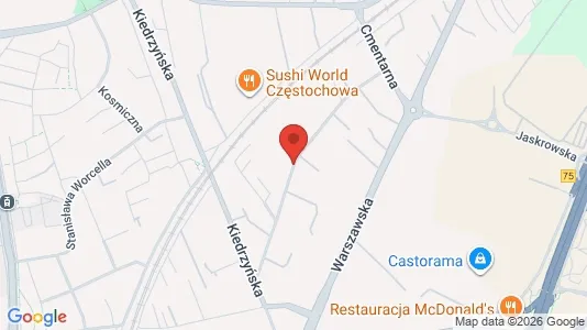 Apartments for rent in Częstochowa - Photo from Google Street View