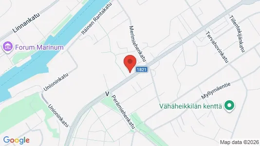 Apartments for rent i Turku - kort over placeringen
