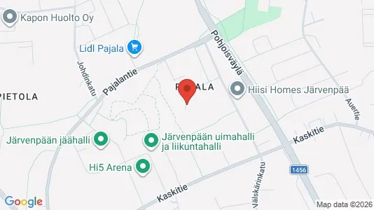 Apartments for rent i Järvenpää - kort over placeringen
