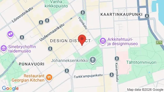 Rooms for rent i Helsinki Eteläinen - kort over placeringen