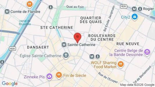 Apartments for rent in Stad Brussel - Photo from Google Street View