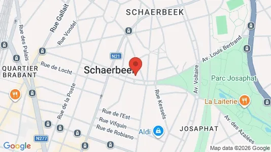 Apartments for rent in Brussels Schaarbeek - Photo from Google Street View