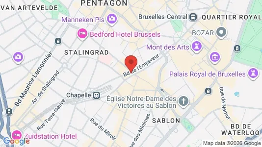 Apartments for rent in Stad Brussel - Photo from Google Street View