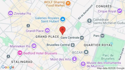 Apartments for rent in Stad Brussel - Photo from Google Street View