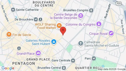 Apartments for rent in Stad Brussel - Photo from Google Street View