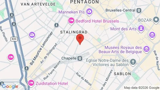 Apartments for rent in Stad Brussel - Photo from Google Street View