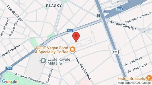 Apartments for rent in Brussels Schaarbeek - Photo from Google Street View