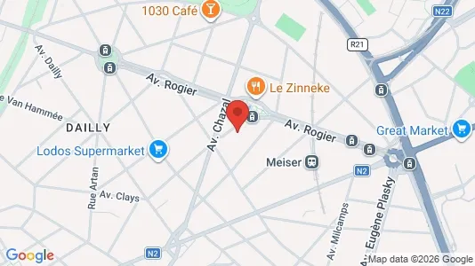 Apartments for rent in Brussels Schaarbeek - Photo from Google Street View